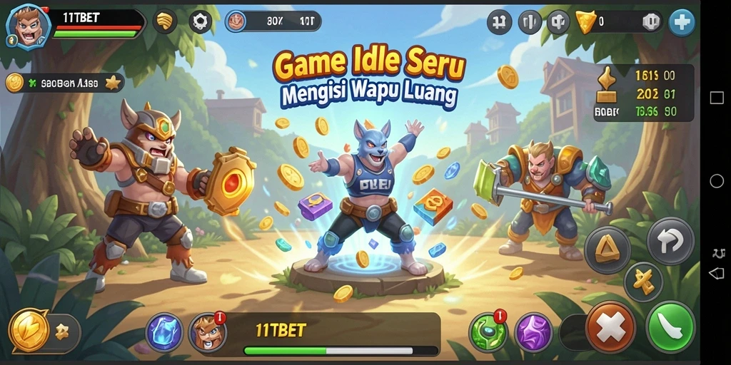 Tangkapan layar gameplay 11TBET yang menarik.
