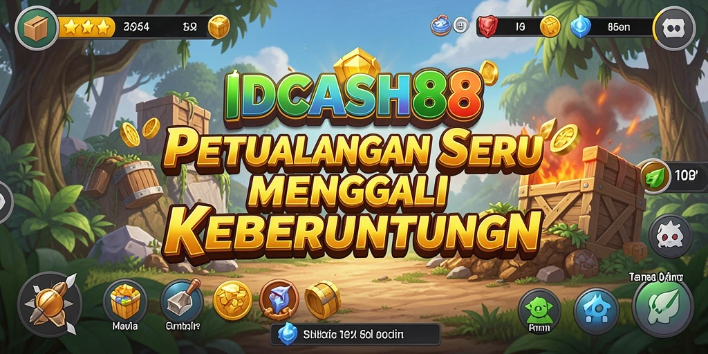 Tampilan gameplay seru di IDCASH88 dengan grafis menawan dan tantangan menarik.