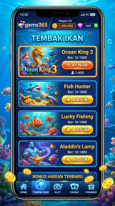 Screenshot dari proses pengunduhan aplikasi di gems365.